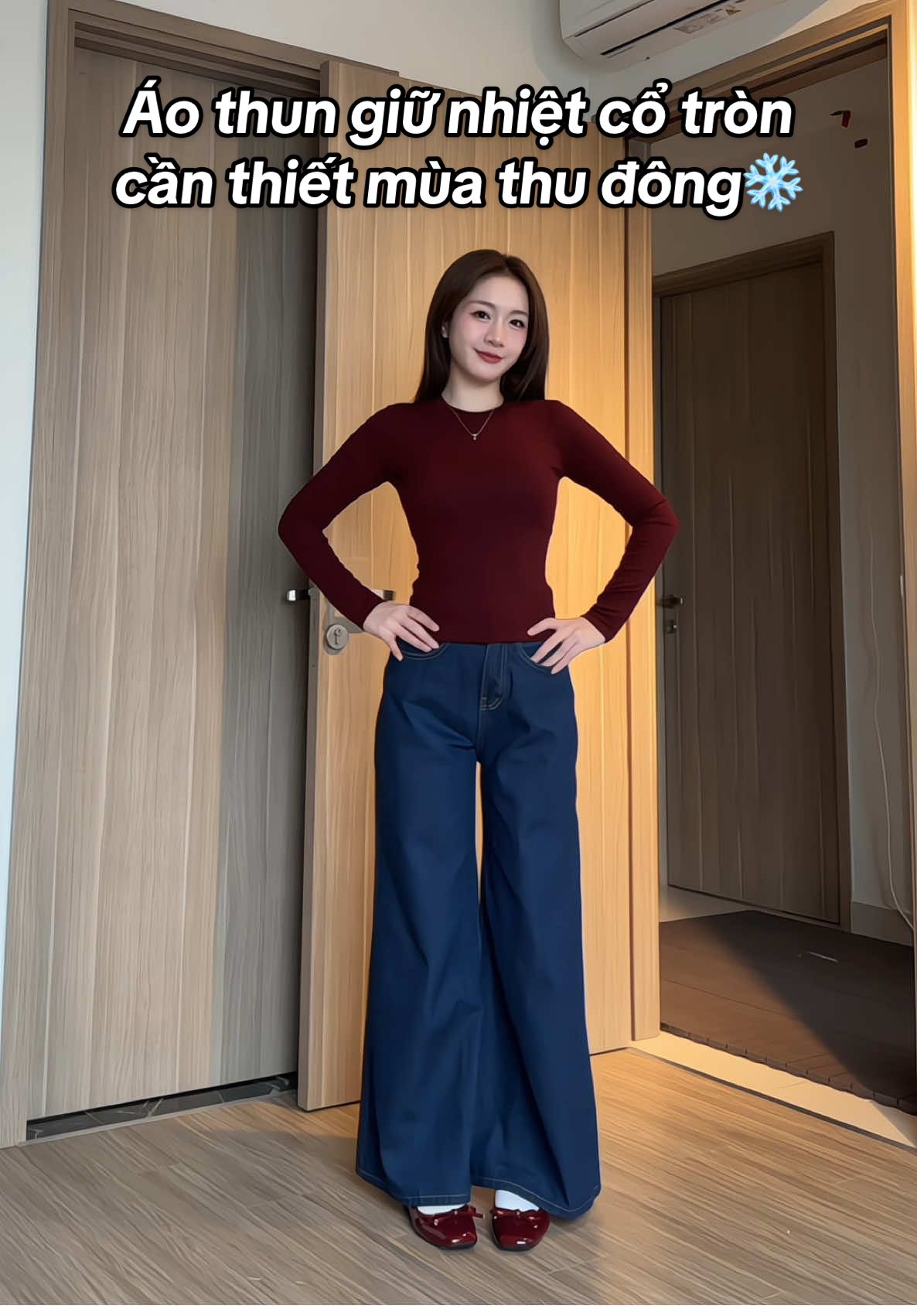 E áo nên có trong tủ đồ mùa này❄️ #henioimacgi #xuhuong #OOTD #fitcheck #justdun 