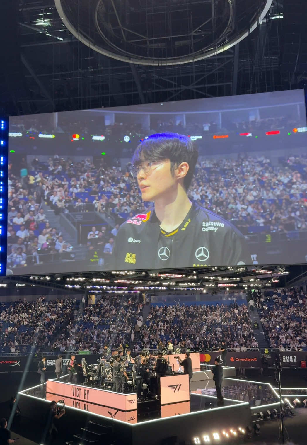 Another final for T1. Please win this one for Doran 🙏 #faker #t1 #leagueoflegends #lolesports #worlds2025 