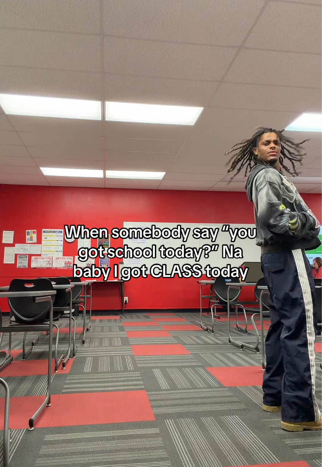 Matter fact I got lecture today shorty😭#college#foryoupage#relate