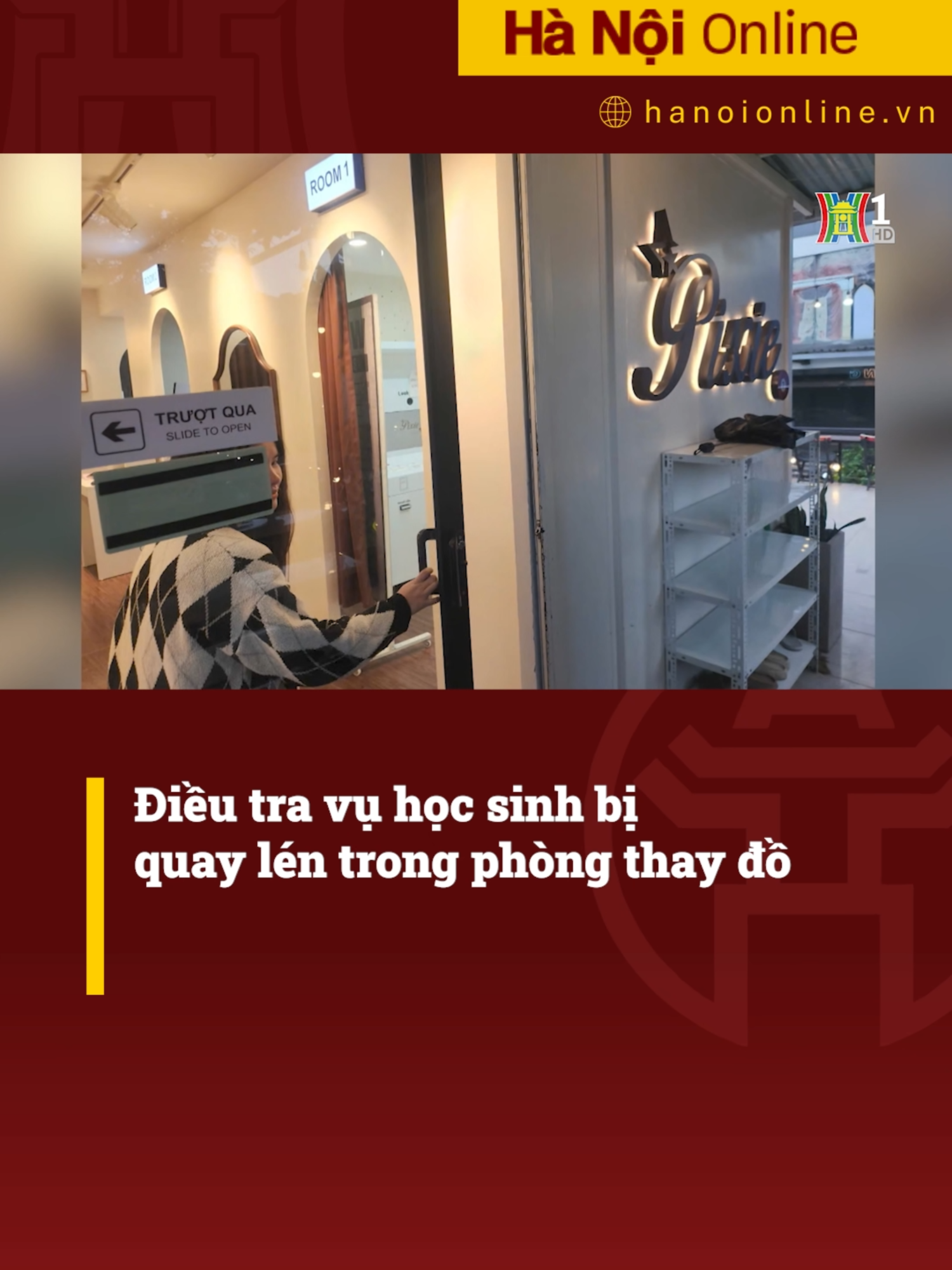 Công an phường Bạch Mai đang xác minh điều tra vụ việc: Một phụ huynh tại Hà Nội tố cáo việc con gái mình và nhiều học sinh khác bị quay lén trong phòng thay đồ của một tiệm chụp ảnh sau đó các clip nhạy cảm đã bị phát tán trên mạng xã hội và các trang web người lớn. #daihanoi #hanoionline #tintuc