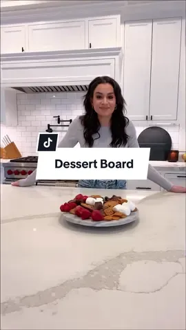Dessert Board idea for holiday hosting! 🍫✨ #hosting #dessertboard #desserttiktok #dessertideas #holidaydessert 