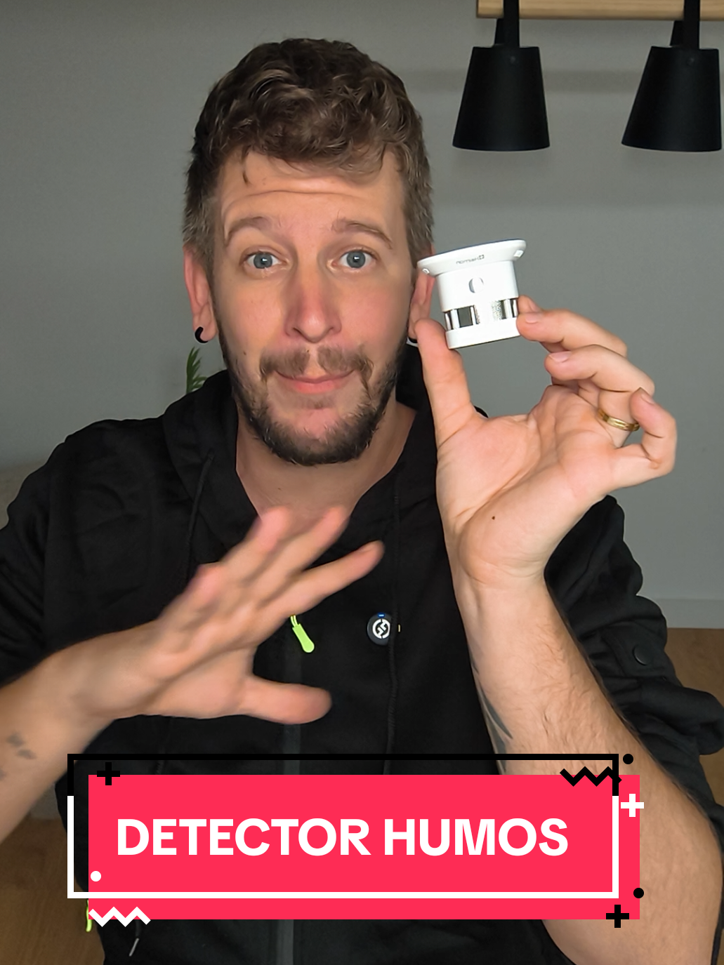 DISPONIBLE AQUÍ ☝🏼☝🏼  #detector #humos #fuego #seguridad #incendio 