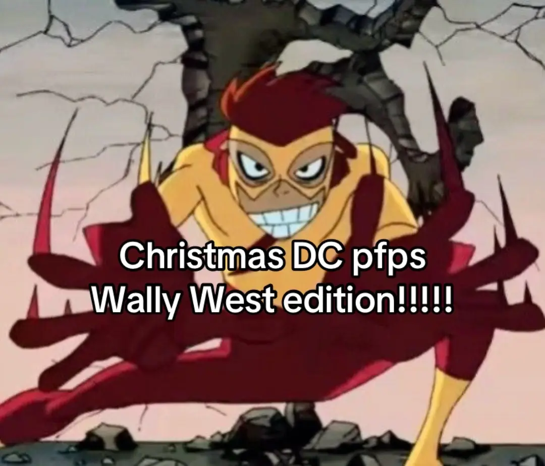 #DCcomics #wallywest #christmas #pfp #christmaspfp 