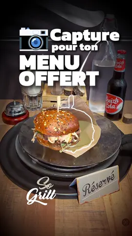 🎯 Vous pensez avoir un bon timing ? À VOUS DE JOUER ! 🔥 Prouvez-le et tentez de gagner un menu So Grill OFFERT ! 🍔🔥 📸 LE DÉFI : Capture une photo de notre burger en mouvement, le plus parfaitement alignée avec son contour 👉 Envoie-nous ta photo en DM pour valider ta participation avant le 13 novembre à 19h. ✅ Pour participer : 1️⃣ Like ce post ❤️ 2️⃣ Abonne-toi à @_sogrill_  sur Instagram  3️⃣ Laisse un commentaire (tag un pote, ça fait toujours plaisir 👀) 4️⃣ Envoie ta photo réussie en DM  sue instagram📩 🎁 À gagner : 1 menu So Grill offert (valeur indicative du menu : préciser si besoin) 🎲 Le gagnant sera tiré au sort le 13 novembre 2025 à 19h parmi les 10 captures les plus précises. – Ce concours n’est ni organisé ni sponsorisé par Instagram. – Ouvert à toute personne majeure résidant en France métropolitaine. – Une seule participation valide par personne. – Le tirage au sort aura lieu à la date indiquée (13 novembre 2025). – Le gagnant sera annoncé en story et contacté en DM sur Instagram. – Le lot est non échangeable et non remboursable. – La participation implique l’acceptation entière du présent règlement.