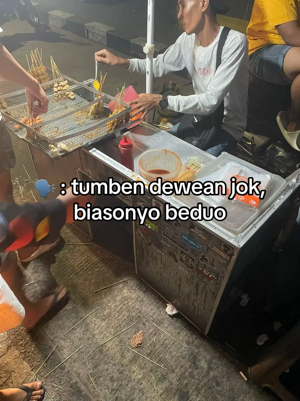 lah ku bilang jangan nanyo gitu