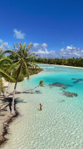 One of my fav travel destinations of 2026 so far…  📍Fakarava, French Polynesia 🏝️🌺🐠💦 Mention someone who NEEDS to visit here 👇🏽 #Fakarava #FrenchPolynesia #TurquoiseLagoons #BucketListTrips #TravelDestination  