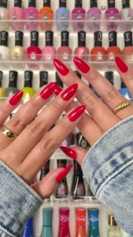 Did you know @Sally Hansen makes press-ons? 👀  From polish to press-ons, the brand that’s been a part of my nail journey since day one is leveling up! With their Salon Effects Perfect Press-Ons you can get salon quality nails in minutes. I’m wearing the shade ASAP Apple.❤️ Which set should I try next? #SallyHansenPartner #PressYEStoSally #pressonnails #almondnails 