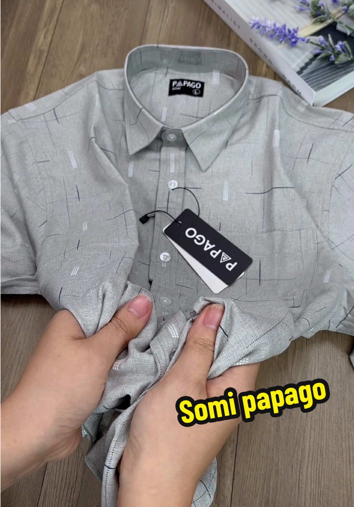 Áo sơ mi trung niên#thoitrangnam #somi #somitrungnien #papago #lamdieulinh 