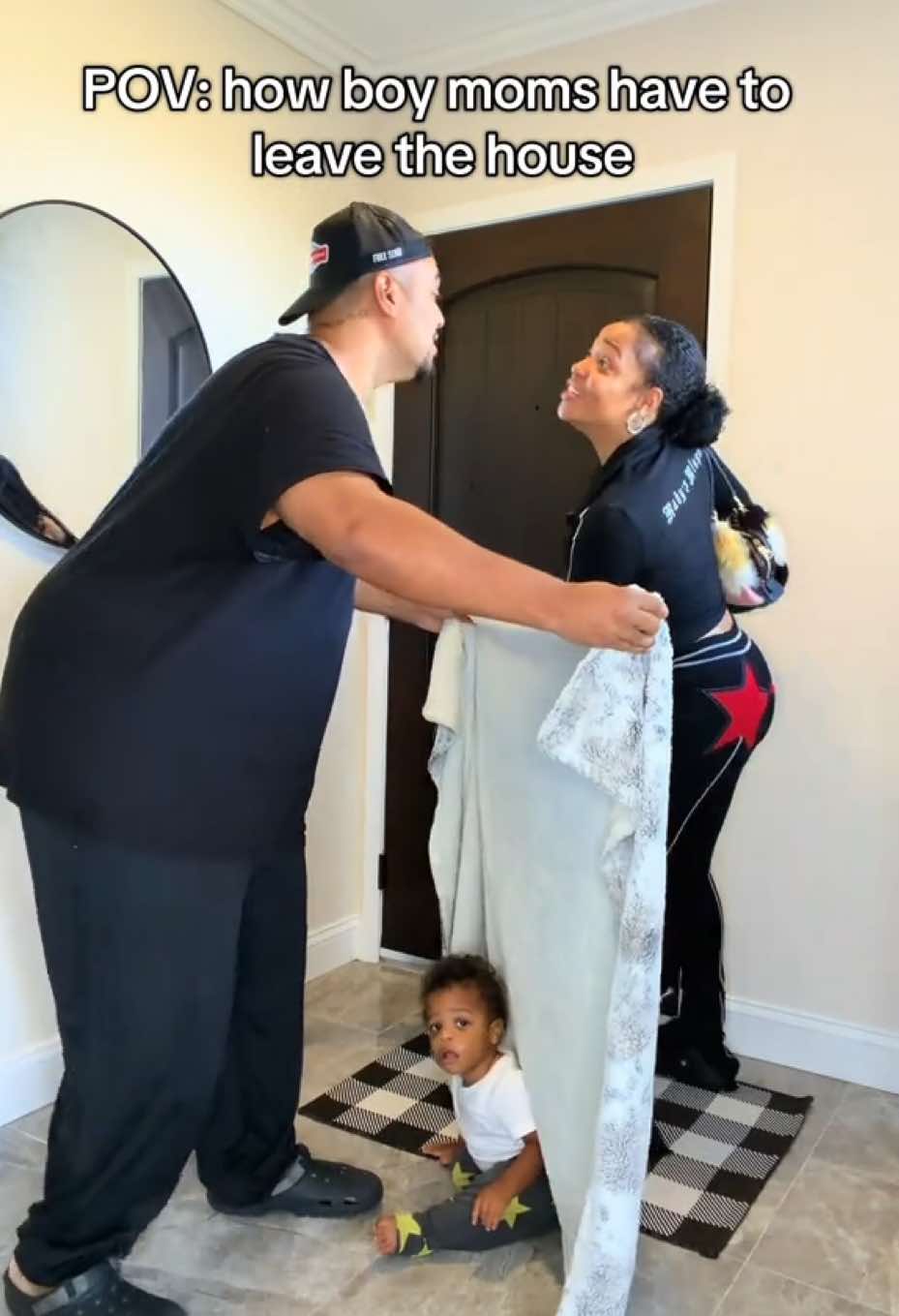 Works like a charm 🤣 #fyp #couples #parents #boymom 