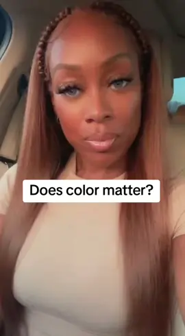 Does color matter?