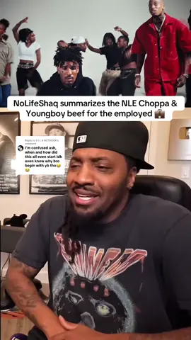 Replying to @S I L A NXTDOOR NBA YoungBoy hasn’t answered so NLE Choppa doubling down with “Media Day Freestyle” 😮‍💨