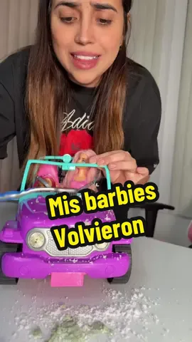 Las barbies se fueron a la montaña solas 🏔️ #barbie #diversion #asmr #clean #dream 