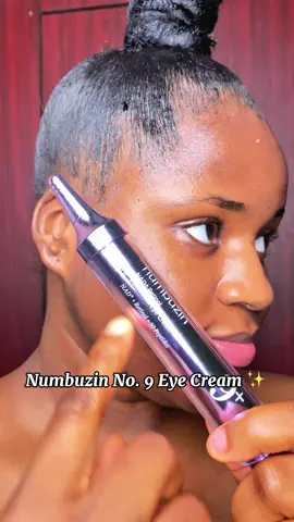 My eyes were in need of this Eye cream 😍😍😍 @numbuzin_global  #numbuzin #retinoleyecream #retinol #nad #darkcircles