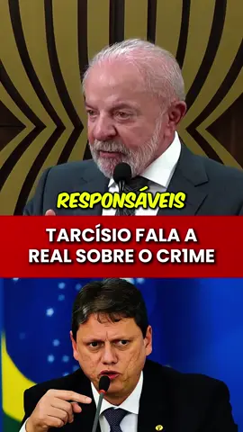 TARCÍSIO SOLTA O VERBO SOBRE O CRIM3 @Tarcisiogdf #tarcisiodfsp #tarcisiodefreitas #tarcisiocortes #politica 