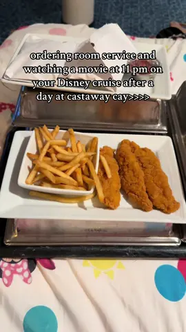 Room service on a Disney cruise just hits different 😌👏 #disney #disneycruise #cruise #roomservice #disneyfood Disney cruise food 