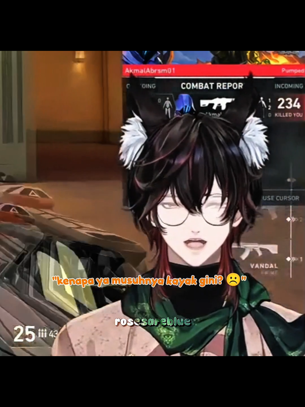 paloran hepi '-' yt: @GingitsuneGehenna【AKA Virtual】 POV GAMEPLAY PALO PALING SIGMA!!! (KAYAKNYA SIH GITU)  #gingitsunegehenna #vtuber #vtuberclips 