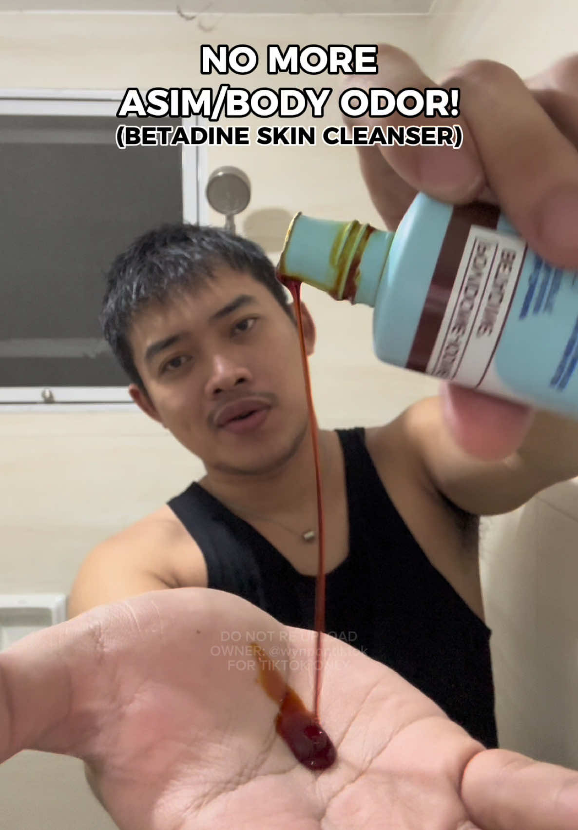 Betadine Skin Cleanser. NO MORE BODY ODOR NA👌  How to use Betadine Skin Cleanser? Watch this video. #betadineskincleanser #hygiene #bodyodor #underarm #betadine  Disclaimer: The product shown in this video is Betadine Skin Cleanser. The sole purpose of this video is to promote its positive effects. There is no other or bad intention behind it.
