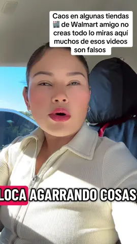 #en Walmart la gente hace un caos cada vez que van a comprar 