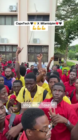 Cape Tech came to support Mfantsipim#mfantsipim #capetech #nsmq #goviral #fyp 