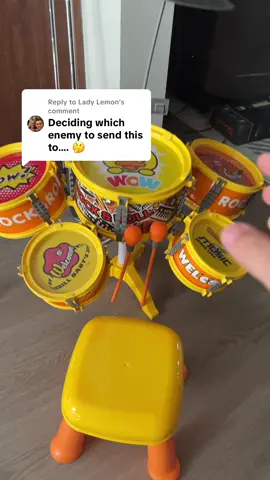 Replying to @Lady Lemon #toddler #toddlersoftiktok #kids #drums #drum 