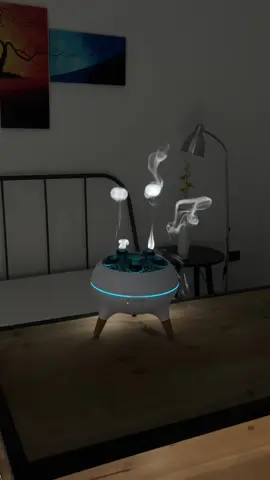 This room is really aesthetic💨-INFO IN BI0#humidifier #led #steam #jelly 