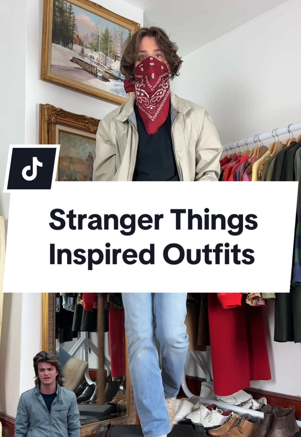 Stranger Things Inspired Outfits Pt.1          #strangerthings #steveharrington #strangerthingsedit #inspiredoutfits #rhystrinder 