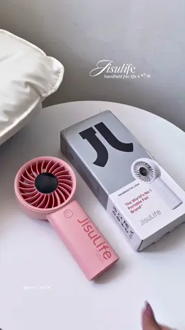 my fav handheld fan from Jisulife! 💞✨  #handheldfan #portablefan #turbofan #jisulife #jisulifefan 