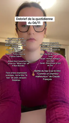 #pourtoi #starac #quotidienne #debrief 