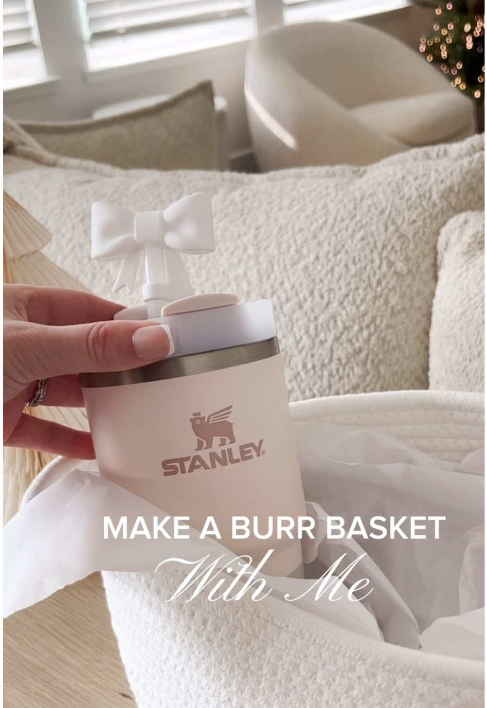 Make a BURR basket with me 🎀🤍❄️ the best gift to give this holiday season!!  All 🔗 on my Amazon & LTK!!  #burrbasket #burrbasketideas #burrbaskets #amazonmusthaves #giftideas #giftidea #christmasgift #christmasgifts #giftsforher #giftideasforher #giftguide #amazonfavorites #amazonfinds #target #touchland 