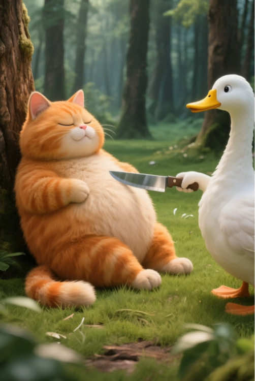 #cartoon #cutecat #fatorangecat 