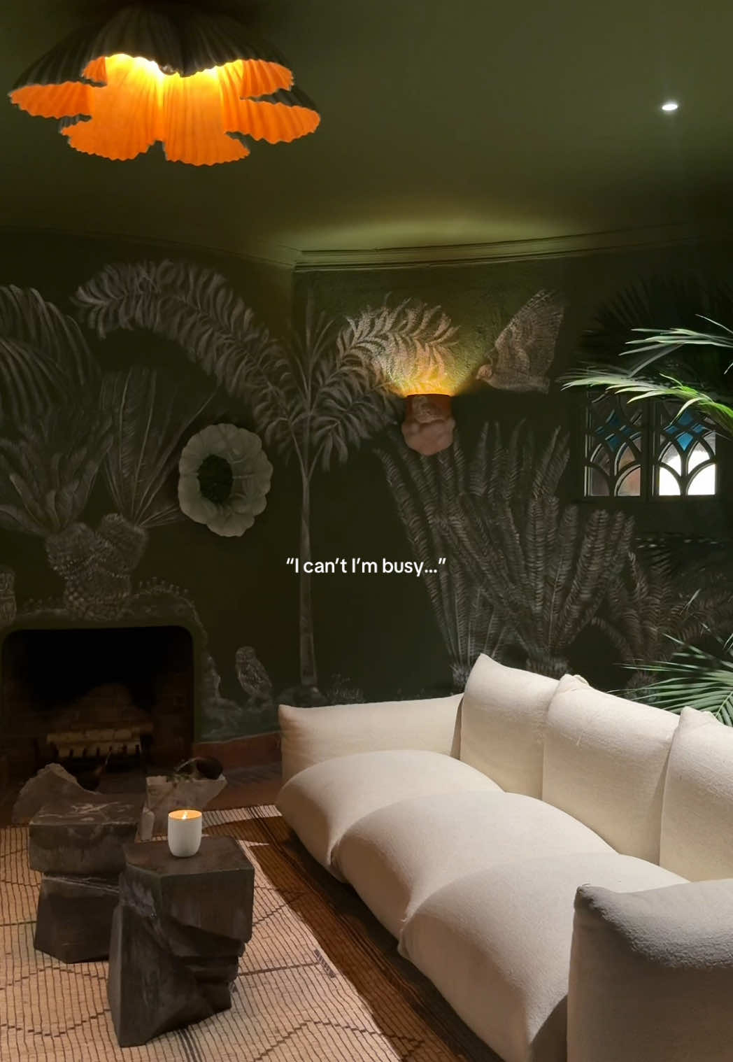 I’d rather be here #fallvibes #cozyhome #housetour #fallhomedecor #falldecor 