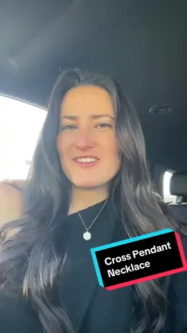 Looking for a meaningful Christmas gift? This dainty cross pendant necklace is a thoughtful way to show love and faith this holiday season. Perfect for family, friends, or someone special — and it ships FREE! ##jewelry##tiktokshop##christmasgiftideas##MeaningfulGift##necklace