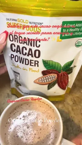 Cacao Orgánico — Energía natural y sabor puro 🍫🌿 #OrganicCacao #Superfoods #HealthyEnergy #NaturalGlow #CacaoLovers   
