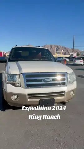 Ford Expedition King Ranch 2014 📅 Año: 2014 ⏱️ Millaje:148,472 millas ⚙️ Transmisión: Automática ⛽ Motor: 8 cilindros – potente y confiable 💺 Versión King Ranch: lujo total — asientos de piel, interiores premium, tercera fila, y más. ✅ Aire acondicionado frío/caliente ✅ Todo funciona perfectamente ✅ Lista para manejar y disfrutar en familia 💰 Precio competitivo     FINANCIAMIENTO DISPONIBLE   Contáctanos para más información o prueba de manejo 📍 DEMART AUTO SOLUTIONS  4922 E. Lake Mead Blvd #B, Las Vegas NV 📱 702-351-3435 2014 Ford Expedition King Ranch 📅 Year: 2014 ⏱️ Mileage: 148,472 miles ⚙️ Transmission: Automatic ⛽ Engine: 8-cylinder – powerful and reliable 💺 King Ranch Trim: Total luxury — leather seats, premium interior, third row, and more. ✅ Air Conditioning (Hot/Cold) ✅ Everything works perfectly ✅ Ready to drive and enjoy with the family 💰 Competitive Price FINANCING AVAILABLE Contact us for more information or to schedule a test drive 📍 DEMART AUTO SOLUTIONS 4922 E. Lake Mead Blvd #B, Las Vegas, NV 📱 702-351-3435 #lasvegas #car #demartautosolutions 