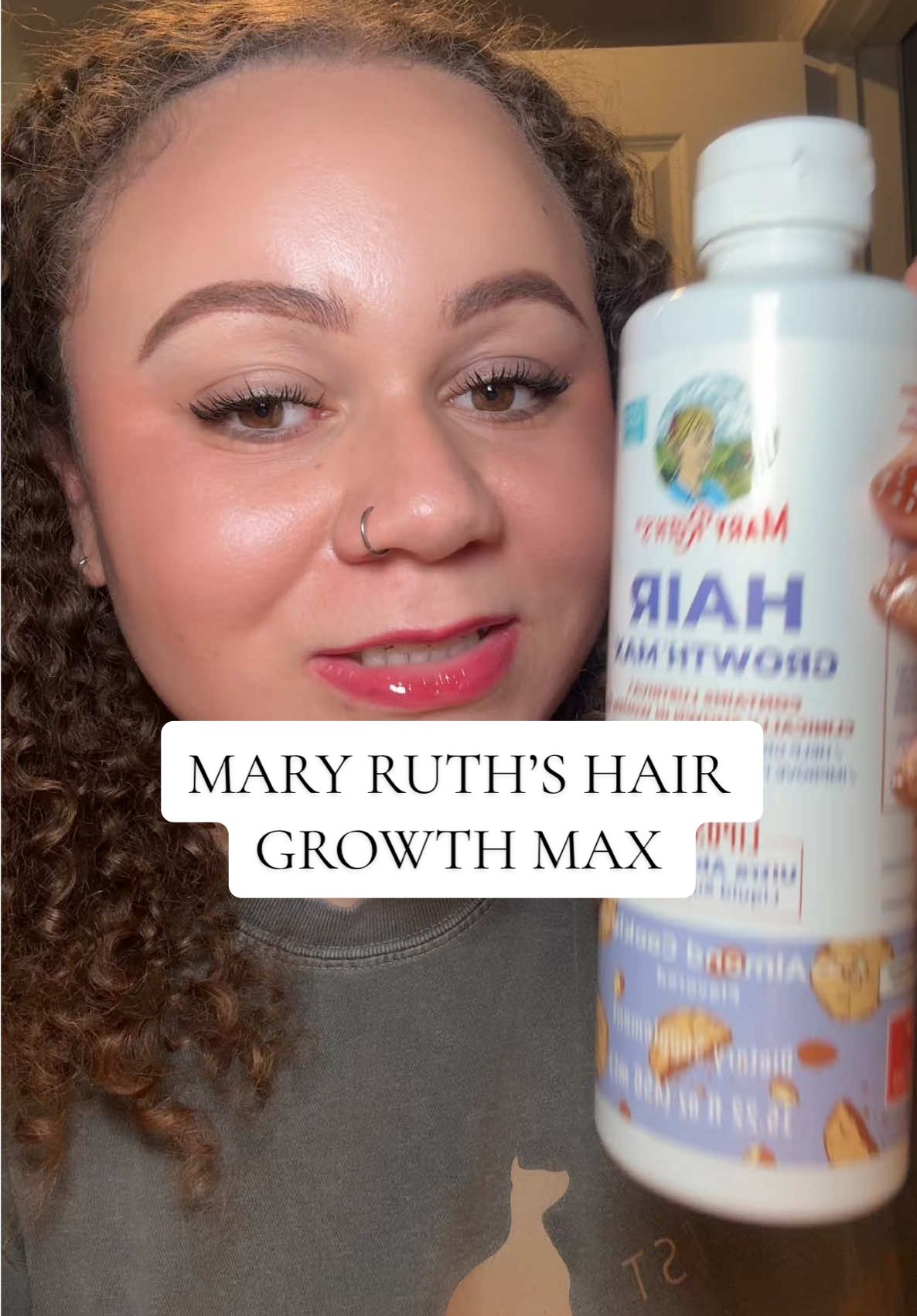 I prefer this one over their multivitamin! It tastes like a dessert and I’m so excited to start seeing the results 🫶🏻 @MaryRuth's  #maryruthspartner #maryruthorganics #maryruthhairgrowthmax #almondcookiehairgrowthmax #wellness 