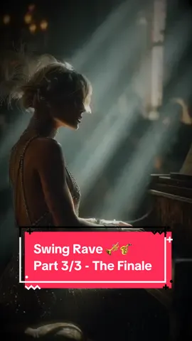 Swing Rave – Part 3/3 From swing to rave — time collapses. 🎷🔥 The night never ends. #swingrave #timerave #aiart #electroswing #techno 