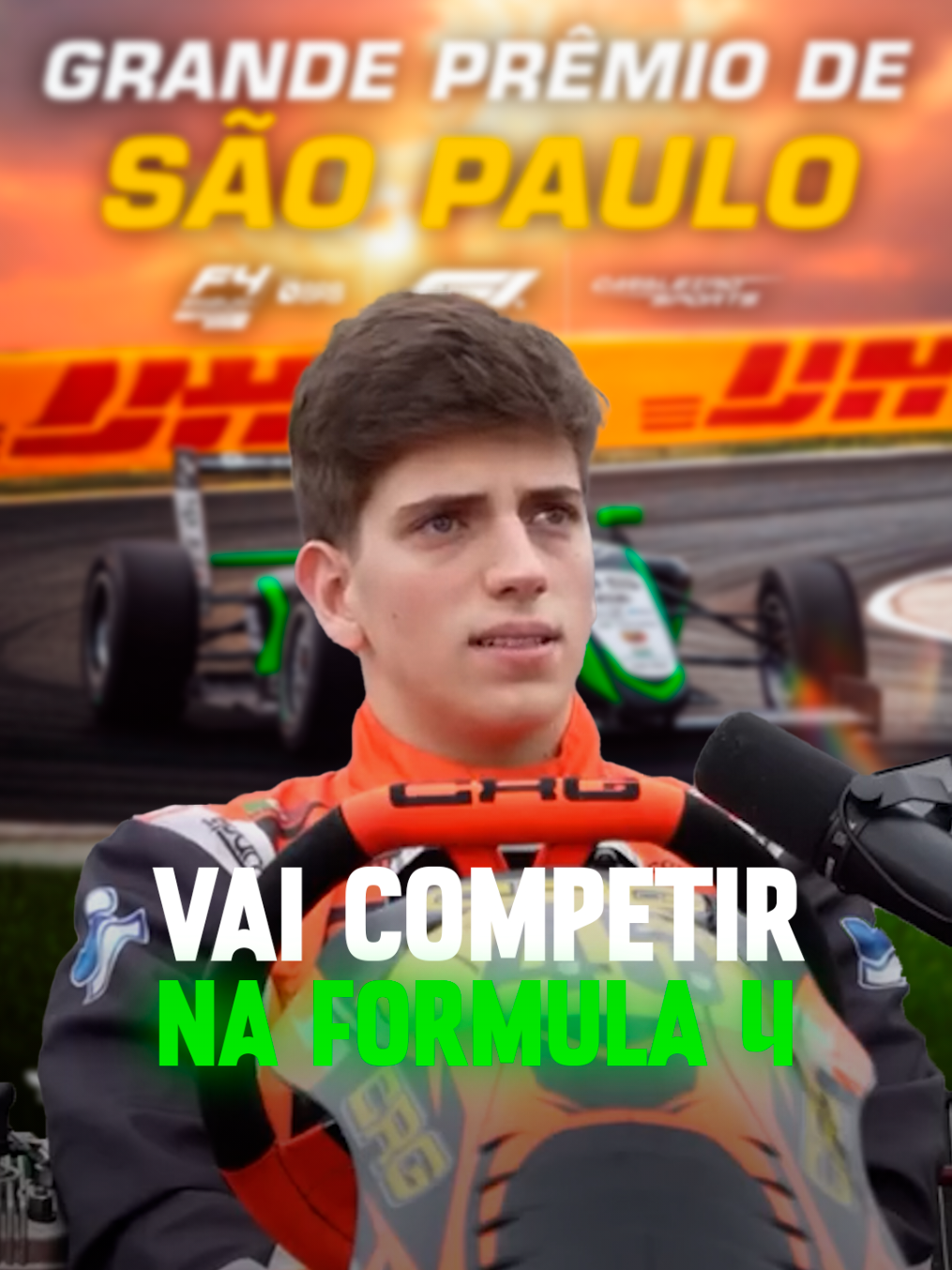 É RACE WEEK!! Ele vai correr de F4 em Interlagos esse final de semana!! 🔥🏆