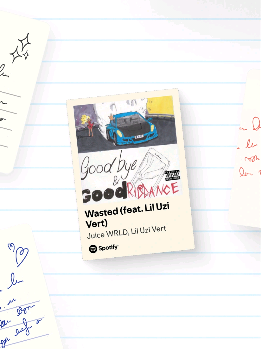 why is she so demonic? #juicewrld #wasted #lyrics #songs 