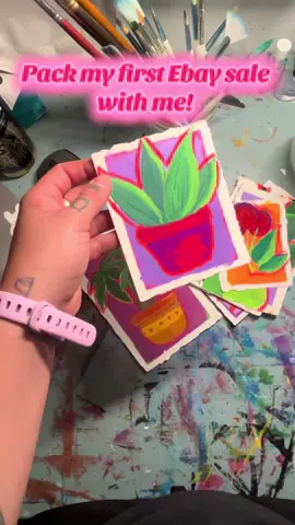 I'll be posting my older original artworks on Ebay throughout the week! I've got to start making room for new art and need to detach and let go of my older things. Gotta clear out the energy. #energycleanse #artforsale #aceo #ebayseller #originalart 