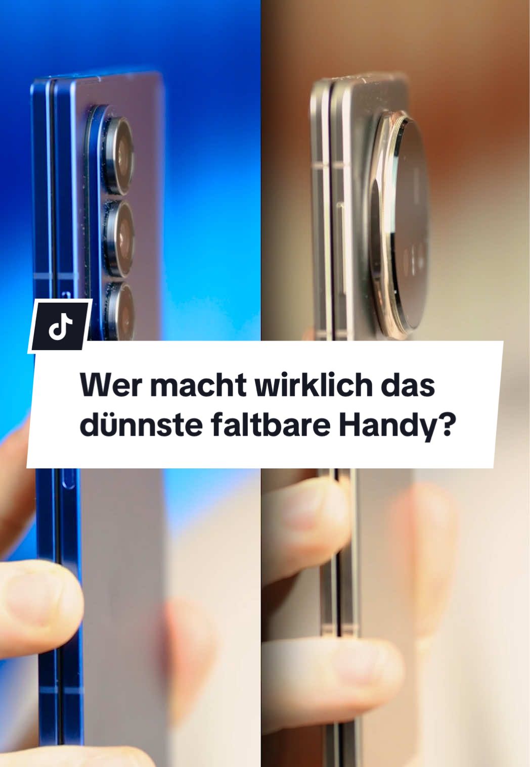Samsung und Honor sagen, das dünnste faltbare Handy kommt von ihnen - aber nur einer kann Recht haben. Galaxy Z Fold 7 vs. Honor Magic V5 und beide Smartphones sind extrem dünn, extrem gut und extrem teuer. Aber welches von den beiden wäre mein Handy der Wahl? 👀 #dasistjay #handy #smartphone #Tech #mint 