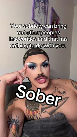 I’ve learned that other peoples insecurities have nothing to do with me. #sober #nightlife #fyp #party #gay 