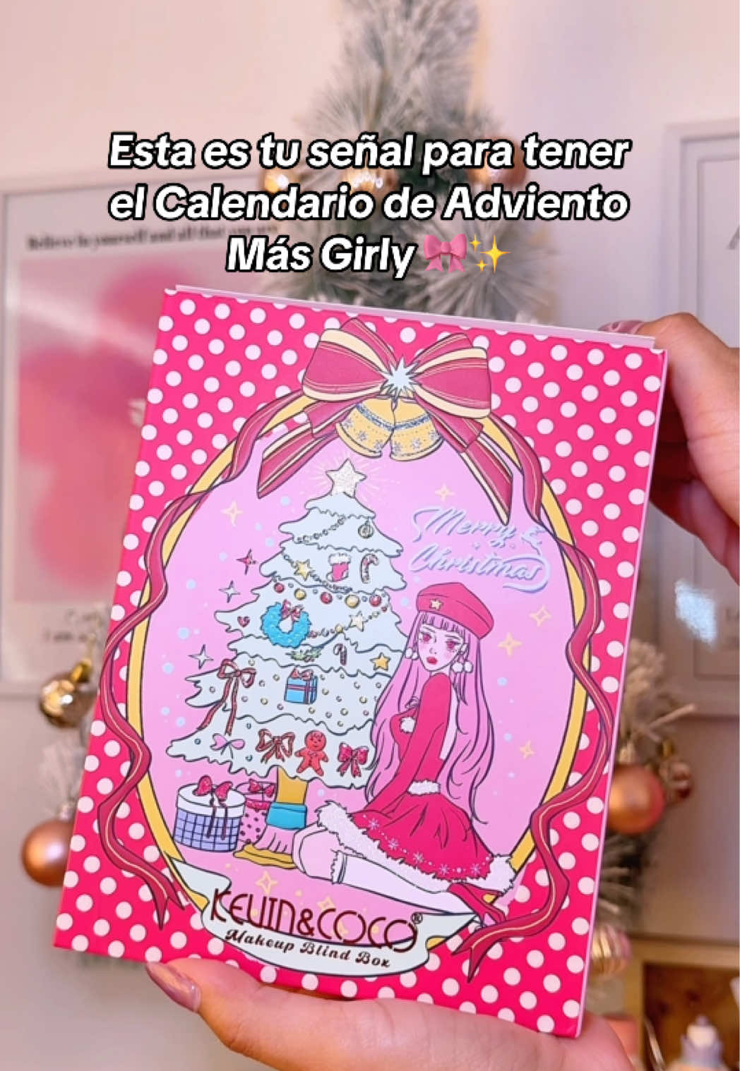 El calendario de adviento más Girly lo tiene @kevincococosmeticsperu definitivamente 😍 ¿Lo abrimos?  #maquillaje #maquillajeeconomico #maquillajeperu #calendariodeadviento #calendariodeadvientomaquillaje 