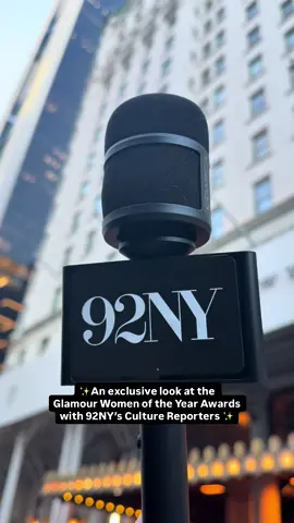 ✨Your inside look at the 2025 Glamour Women of the Year Awards!  @Scheana @Robin Arzón @Glamour  @Samantha Barry  #92NY #92Y #92ndstreety #GlamourWOTY #WomenOfTheYear #GlamourWomenOfTheYear #CultureReporters #GlamourMagazine #DemiMoore #Tyla #MsRachel #RachelZegler #PatMcGrath #JaNaCraig #ScheanaShay #RobinArzón #WNBA #SamanthaBarry #AlexNewell #BrassQueens #FreestyleLoveSupreme #WomenInCulture #NYCEvents #RedCarpet #WomenInLeadership #WomenInTheArts