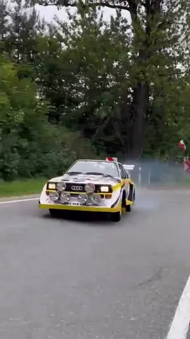Follow @thearchivecoop for more! 🎥 flatoutquattro #audis1e2 #groupbrally #rallylegend #turbomonster #quattro                         