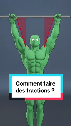Comment faire des tractions ? Les meilleurs conseils. #muscu #musculation #Fitness #tractions #muscle 
