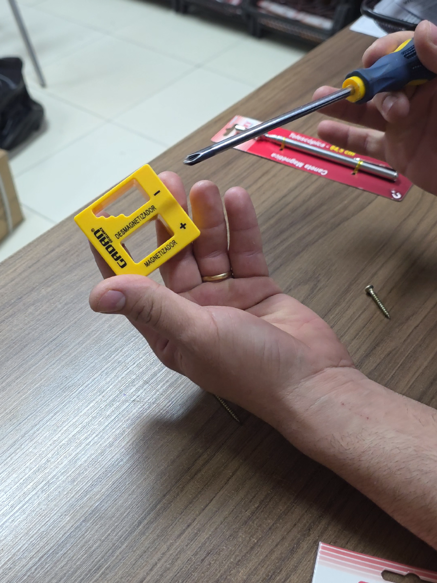 Novidade para Revender! Magnetizador de chaves - Direto do Importador! 