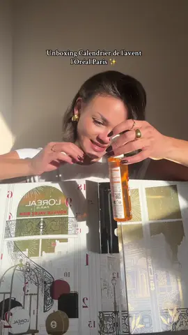 Premier aperçu du calendrier de l’Avent L’Oréal Paris✨@Beauty Crew FR @L’Oréal Paris  *produit offert  #LorealistarFRCalendrierlorealparis #makeup #calendrierdelavent #calendriermakeup 