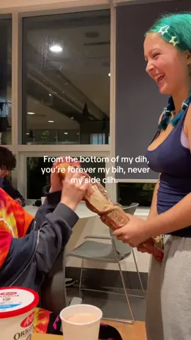From the bottom of my dih, you’re forever my bih, never my side clih. 💕#funnyrelatable #bestfriend #colouredhair #wimsical #soulmate 