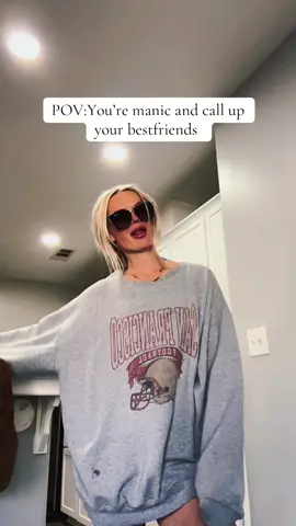 @kristaespy forever your weird friend that needs supervision 😘 #MomsofTikTok #manic #girlsnightout #girlsgirls #fyp