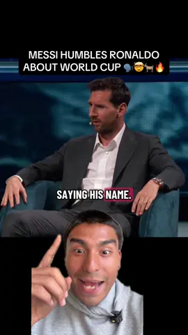 MESSI HUMBLES RONALDP ABOUT WORLD CUP 🗣️🤯🐐🔥 Lionel Messi interview at American Business Forum  #leomessi #messi #ronaldo #intermiami #Soccer 